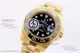 AJF Copy Rolex GMT Master II All Gold Black Dial Oyster Bracelet 40 MM 2836 Automatic Watch 116718LN (2)_th.jpg